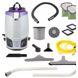 ProTeam GoFit 6, 6 Quart Commercial Backpack Vacuum with Restaurant Tool Kit, 107849 (ProVac FS6 Replacement) - $572