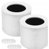 Core Mini Replacement Filter Compatible with LEVOIT Core Mini Air Purifier,Core Mini-P, Replace Part #Core Mini-RF, 2 Filter & 10 Fragrance Sponge - $17