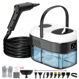 Pressurized Steam Cleaner, 3-Level Adjustable Handheld Steamer Cleaning for Home, 15s Fast Heat-Up & 47.3oz Tank, 2500W Multi-Surface Portable Steamer for Floor/Grout/Car/Kitchen & Bathroom - $53