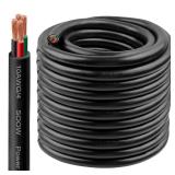 10/4 SOOW Wire 100FT, 10 AWG 600V SOOW Bulk Cable, 10 Gauge 4 Conductor Portable Power Cable, Extension Cord for Welder,Generator,Portable Light,Circuits,EV Car Charger,Motor Lead - $200