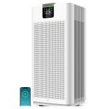 Jaf nda Air Purifiers for Home Office 4575 ft , APP & Alexa, Ture HEPA 13 Activated Carbon Air Filter, Air Cleaner for Large Room Remove 99.97% Dust Pollen Smoke Pet Dander Allergies Mold Odors VOCs -