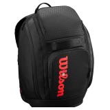 Wilson Clash V3 Super Tour Tennis Racket Bags - Black/Infrared - $89