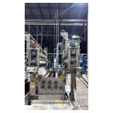 Morrison Textile Padding Mangle Squeeze Roll Machine, 5 Ton Nip Pressure, Stainless Steel