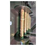 Picanol Aluminum Weaving Warp Beams — Set of 5 (Empty)