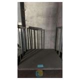 Heavy Duty Steel Platform Cart / Textile Doffing Truck 6ft x 6ft Steel Cart