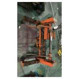 Hyster Hydraulic Bale Clamp Forklift Attachment, Model K-xxV, 5,000 lb Capacity, SN N2551890