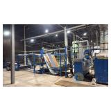 MENZEL Singer Unit 84BR & 84S1 Textile Tenter Frame, Gas-Fired, 1997, 100' Est. Width