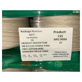 VM 9/1 (3.0) HYBRID PIMA 100% COTTON UNWAXED YARN - 839 LBS TOTAL