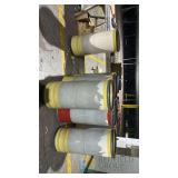 Quantity of 8 Bins of Multicolored Bugle Beads