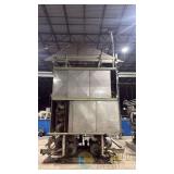 12-Can Stainless Steel Paper Dryer Section w/ Belt Drives & Gearmotors, 16'x10'x22', Steam Heated