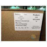 VM 17.5/1 100% Cotton KPOE Waxed Knit Yarn 109 Lbs per Box - 436 LBS Total