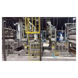 Morrison Textile Machinery Dual Nip/Padder Rinse Section, 120' Wide, Manual Controls, Stainless Rollers
