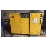 KAESER CS 121 Rotary Screw Air Compressor, 125 HP, 554 CFM, 460V,