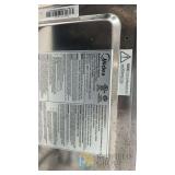 Midea 1025F0A Commercial Microwave, 1000W, Stainless, 0.9 cu ft, 120V, Serial MD18089586011116