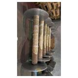 Picanol Aluminum Weaving Warp Beams — Set of 5 (Empty)