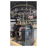 Vanguard Supreme 4SJ4 Circular Knitting Machine, 22' Diameter, 28 Gauge, 88 Feeds, S/N 38444