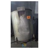 Stainless Steel Mixing Tank with Internal Coil, Vertical, Approx. 500-1,000 Gallon Capacity
