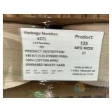 VM 9/1 (3.0) HYBRID PIMA 100% COTTON KPRS UNWAXED WEAVE YARN - 756 LBS TOTAL