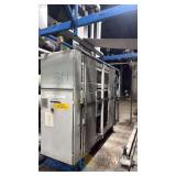 Mahlo RFMC-94H Pattern Straightener, 126' Max Fabric Width, 480V, Automatic Controls, 1997