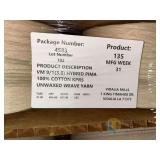 VM 9/1 (3.0) HYBRID PIMA 100% COTTON KPRS UNWAXED WEAVE YARN - 756 LBS TOTAL