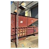Marathon Stationary Industrial Trash Compactor, Large Walk-On Hopper, ~56,550 lb Compaction Force, Serial 450 56612