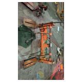 Hubtex Hydraulic Rotator Bale Clamp Attachment – 360° Rotation, Approx. 6,600–11,000 lb Capacity