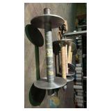 Picanol Aluminum Weaving Warp Beams — Set of 5 (Empty)