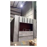 Luwa Filter House Industrial Dust Collector, Approx. 20,000–40,000 CFM, Suction Fan, Control Panel