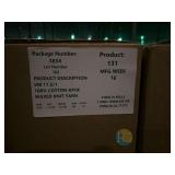 VM 17.5/1 100% Cotton KPOE Waxed Knit Yarn 109 Lbs per Box - 436 LBS Total