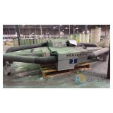 Sohler Neuenhauser Automatic Sliver Can Transport Module w/ Rails & Ducts, E-F 6IA107