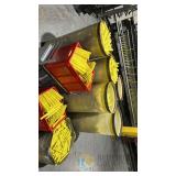 Quantity of 8 Bins of Bugle Beads