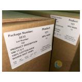 VM 17.5/1 100% Cotton KPOE Waxed Knit Yarn 109 Lbs per Box - 436 LBS Total