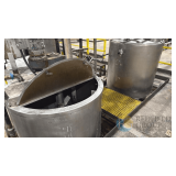400 Gallon Stainless Mixing Tank System, Jacketed, Agitator, AMT 4250-98 Pump, 3 HP