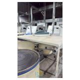 Trützschler 3-Position Rotary Can Changer for TC 07S Draw Frame, 40' Can Size, Automated Sliver Handling