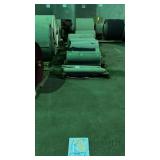 Rolls of Jean Fabric