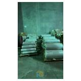 Rolls of Jean Fabric