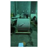 Rolls of Jean Fabric