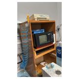 Wooden Cabinent with Pullout Keyboard Drawer for housing computers