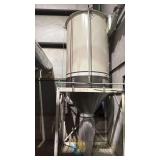 Pneumafil Industrial Dust Collector Hopper with Control Box, Magnehelic Gauge & Bag System