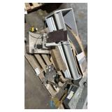 Mark-10 Force Gauge with Manual Test Stand, Digital Display, Power Adapter, ~100 lbF Capacity