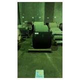 Rolls of Jean Fabric