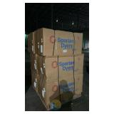 Spartan Dyers Red 100% Cotton Yarn, Lot 25-14421, 8/1 Count, 8 Bales/Pallet, 1416 lbs Net