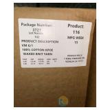 VM 6/1 KPOE KNIT 100% COTTON OPEN END - 512 LBS TOTAL