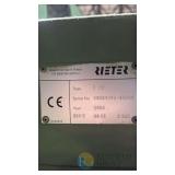 Rieter E65 Draw Frame, 8-Head, 2004, Auto-Leveler, 380V, 6 Bar, Serial #40001492-00049