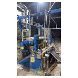 Industrial Textile Dye Padder Machine, 70' Width, Dual Roller, Stainless Mixing Tank, ID 313