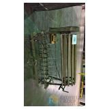 Baldor Super-E 5HP Electric Motor Textile Creel, 12 Spindle, 230/460V, Mobile Frame