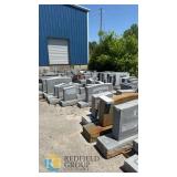 Granite Headstones & Markers – Upright, Slant, Bevel Styles, Various Colors, Lot 181