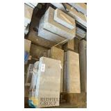 Granite Curbing Blocks, Light Gray, 5 ft x 18 in x 6 in, Lot 153, Palletized