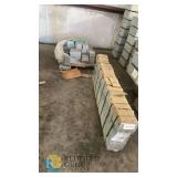 Pyramid Blue Granite Corner Posts 6"x6"x24" - 24 Pieces, Polished Top, Conway Lot 114