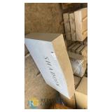 Granite Upright Headstone, Medium Gray, Cross & Heart Motifs, Lot 143